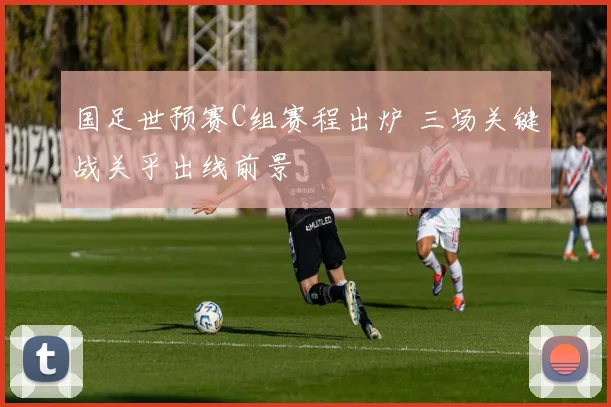 国足世预赛C组赛程出炉 三场关键战关乎出线前景