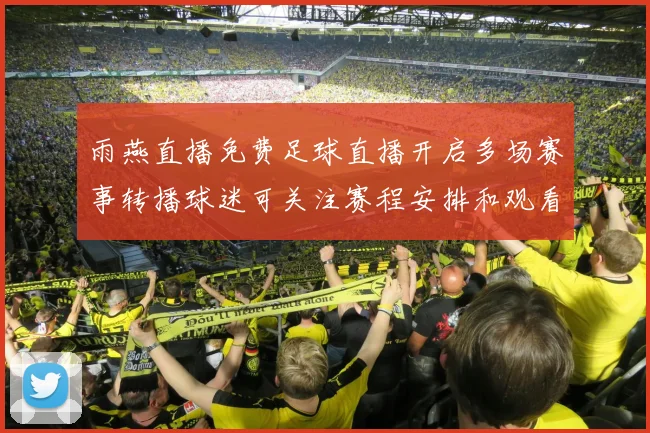 雨燕直播免费足球直播开启多场赛事转播球迷可关注赛程安排和观看体验